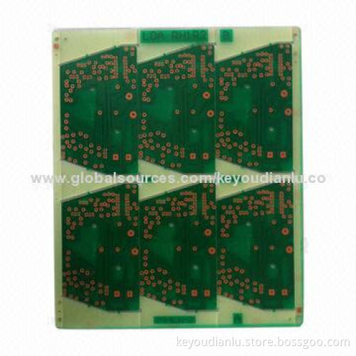 Flexible PCB with White Screen Printing, Full Flying Probe Quality Inspection
